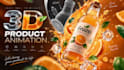 create 3d product animation and product video