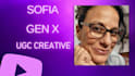 create gen x ugc video ads for your product or service