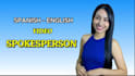 be your video spokesperson in english and spanish