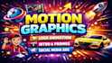 create custom motion graphics animation