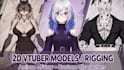 design and rig custom live2d vtuber model anime and furry