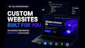 develop a custom full stack website or web application