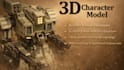 do professional 3d game character modeling and 3d rigging