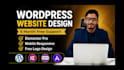 design a professional wordpress website using elementor for your business