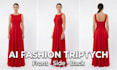 create front side and back ai fashion models for ecommerce
