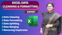clean, format, merge, split and organize excel data