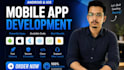 build mobile app development, flutter, react native, android ios app