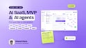 develop ai saas mvp, ai agent, mcp, ai web using react, next, python, node js