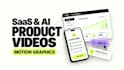 create a custom saas explainer and ai product promo video