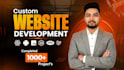 do full stack website design, development and build custom business website