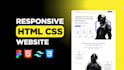 figma to HTML CSS tailwind fully responsive pixel perfect