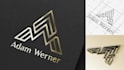 create a modern and minimalist monogram logo for your brand