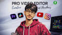 do professional video editing