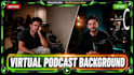 design custom zoom and podcast virtual background