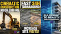 edit construction videos , real estate , reels and promos