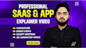 create animated explainer or demo video for saas, websites, apps, and products