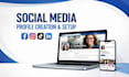 social media profile creation and setup