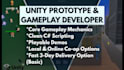 code your unity game mechanic, system or prototype