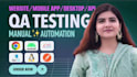 do quality assurance for software testing, qa testing, manual testing