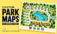 design custom illustrated maps for campgrounds, rv parks, glamping and resorts