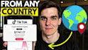 create and monetize UK, USA, france tiktok accounts with creator reward program