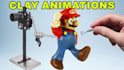 create a stop motion clay animation with detailed movements