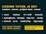 teach java, python, sql, rust, php and c sharp programming