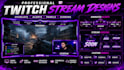 create professional animated twitch overlays and screens