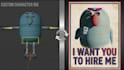 do 3d character rigging and game ready animations in blender