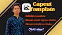 create capcut template, capcut video editing for tiktok quickly