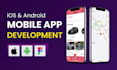 do mobile app development for android and ios as a flutter developer