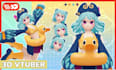 create 3d character models, vrchat avatar, vtuber character and vroid