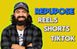 repurpose and edit your long video content into short form content or clips