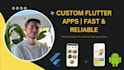 develop a high quality flutter mobile app for android