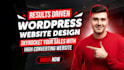 design, redesign, develop wordpress website, business website, ecommerce or blog