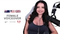 record your female voice over