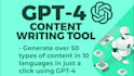 create a custom gpt for you using gpt4
