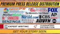 do press release distribution with media targeting