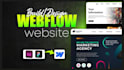webflow developer to webflow website design or convert figma to webflow website
