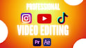 do a professional youtube video editing to incrase views