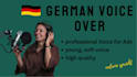 record a female german voice over