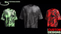 create realistic custom 3d t shirt design