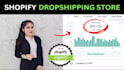 build shopify dropshipping store or shopify store design