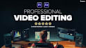 professionally edit your video using premiere pro