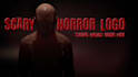 this scary horror intro logo animation