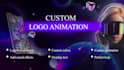 custom logo 2d animation