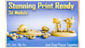 make stunning 3d print ready stl models
