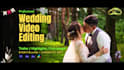 do cinematic wedding highlights film or full length wedding video editing