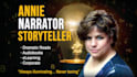 record an interesting, confident female american english narration voice over