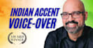 record a professional indian accent english voice over